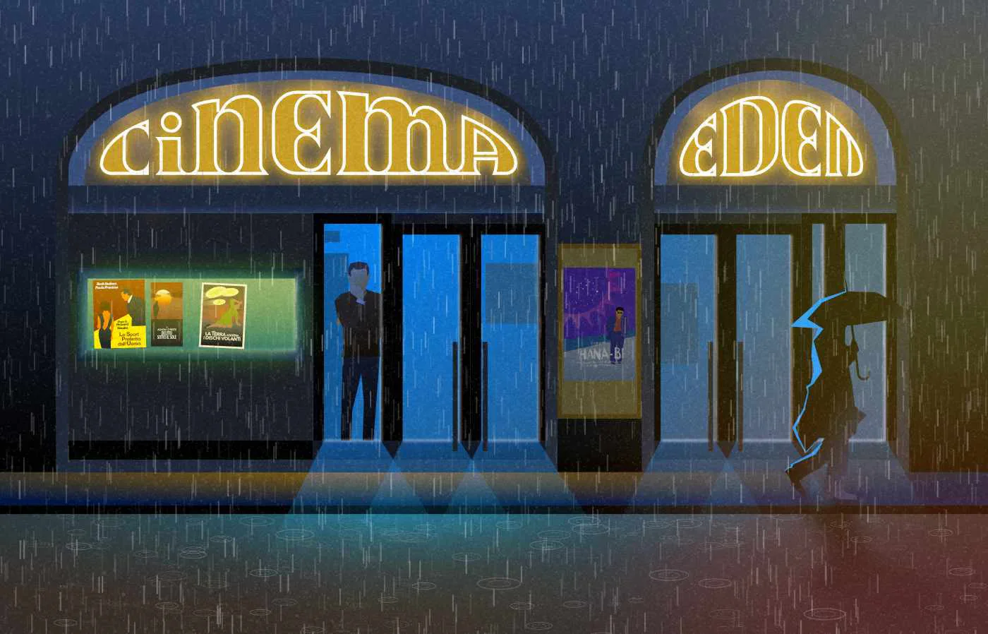 Il Cinema Eden di Bolzano - Disegno