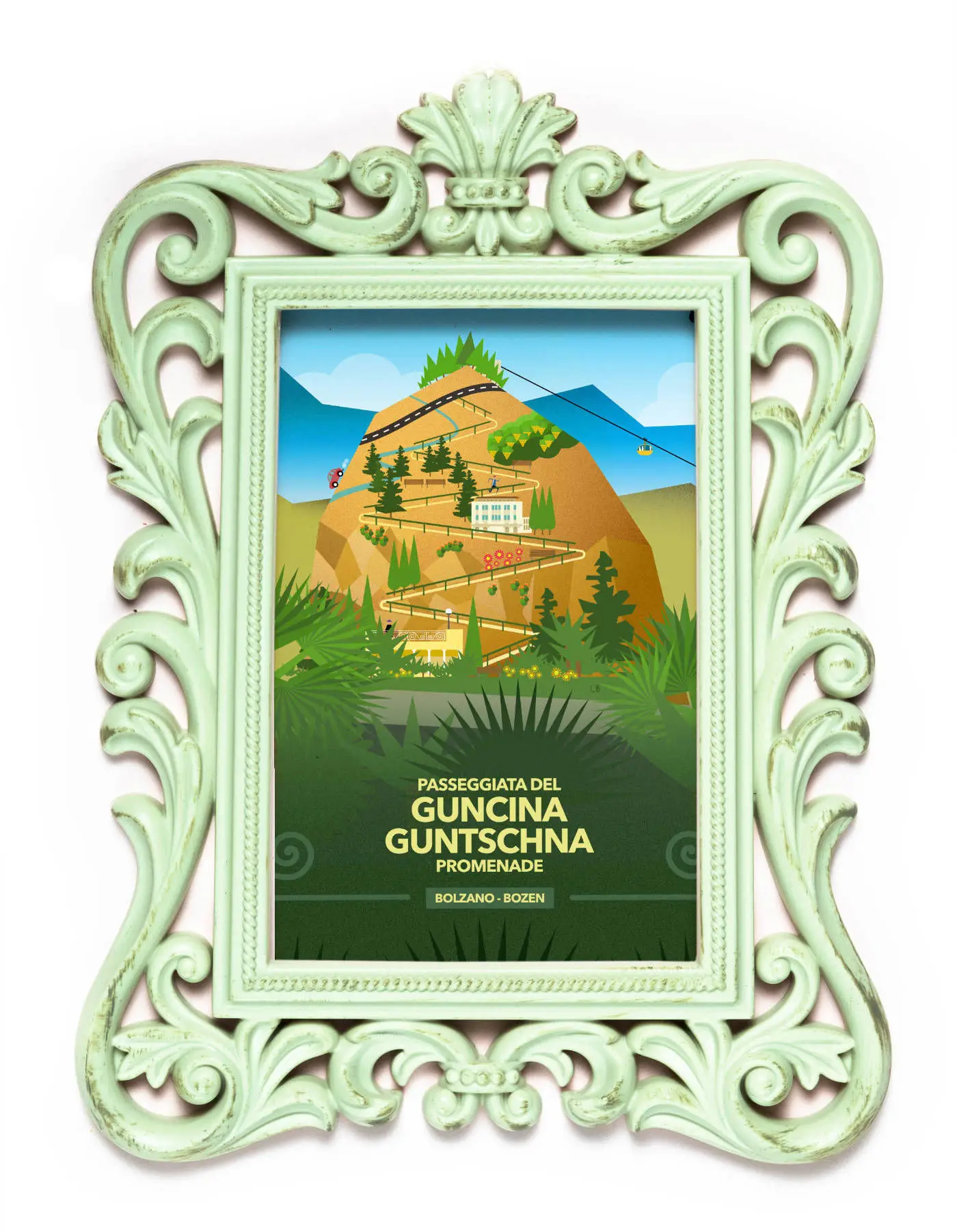 Passeggiate del Guncina di Bolzano - Guntschnapromenade Bozen