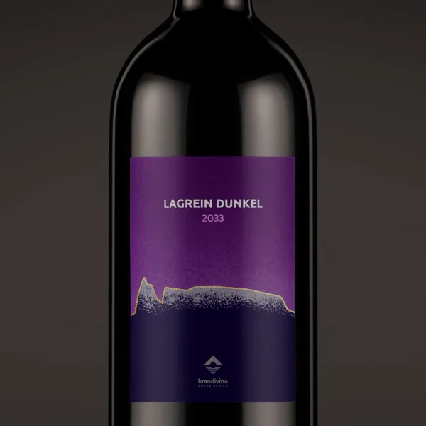 Lagrein Dunkel - Etichetta