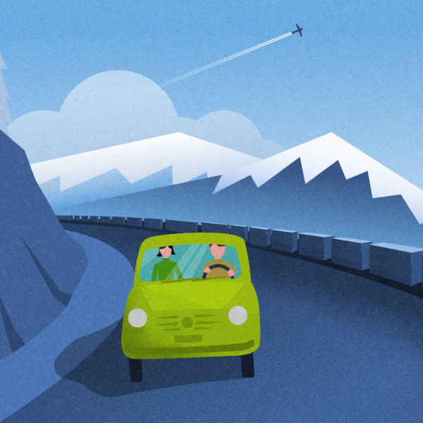 Viaggio in Italia - Illustrazione