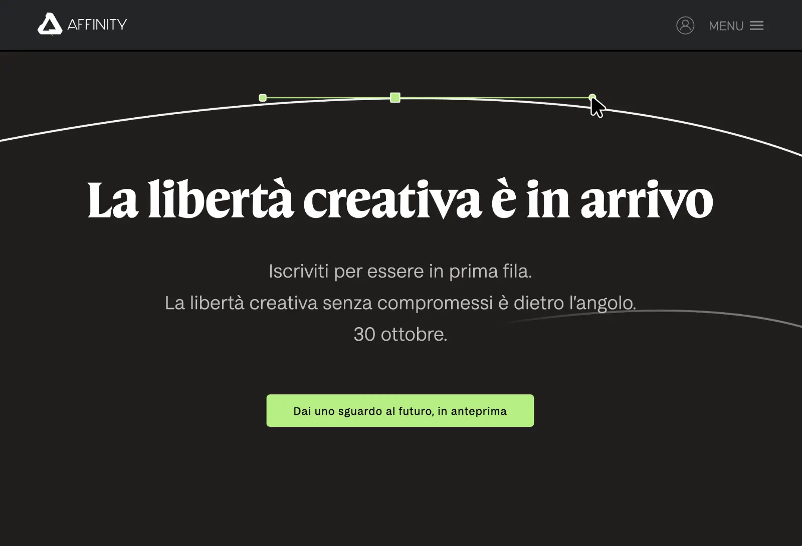 Annuncio sulle grandi novità di Affinity Serif